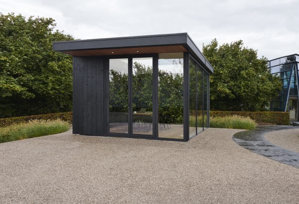 Bijgebouw in houtschakelbouw