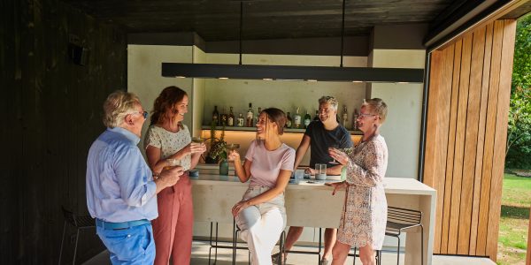 bijgebouw verwarmen