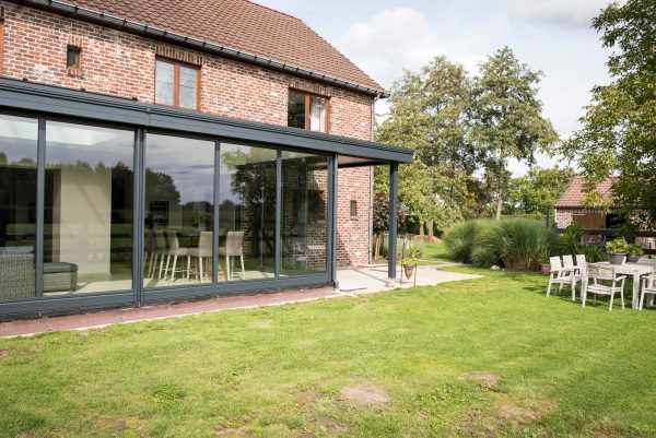 nieuwe woonveranda