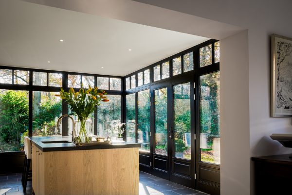 keuken in veranda