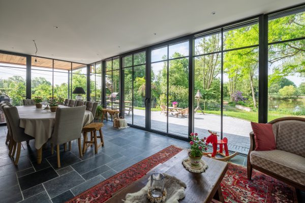 Aluminium veranda binnenkant