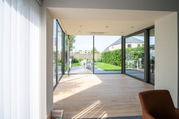 Moderne veranda binnenkant