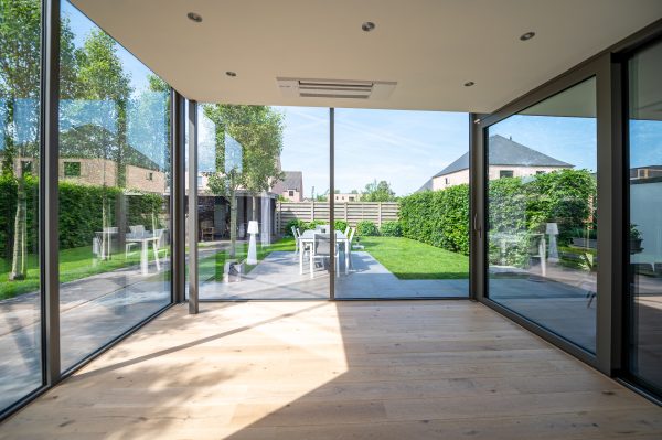 Moderne veranda binnenkant