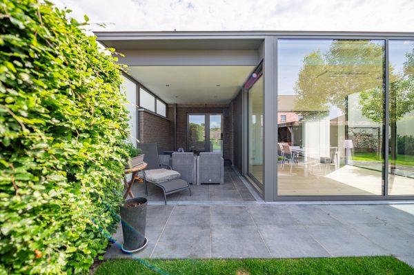 Moderne veranda en pergola