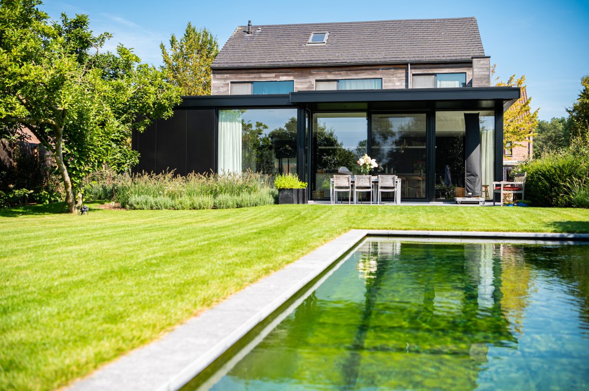 materiaal veranda - moderne veranda aanbouw