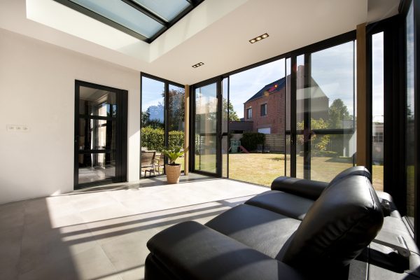 Verandadeuren met vliegenraam