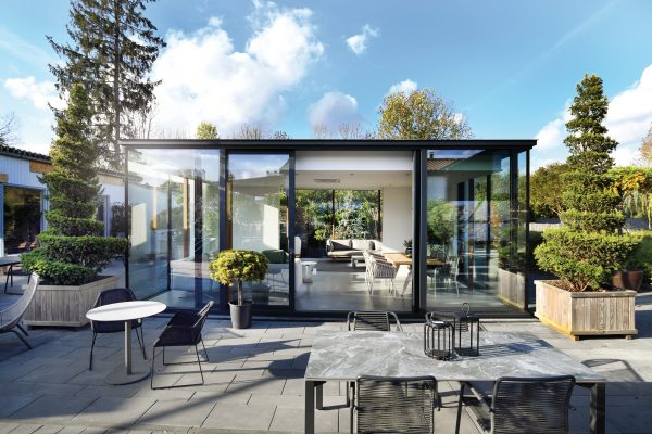Aluminium veranda